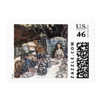 RakhamTeaParty2 Postage Stamps