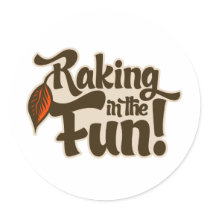 Raking in the Fun stickers