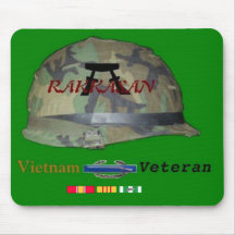 Rakkasan Vietnam Vet mousepad with CIB Design