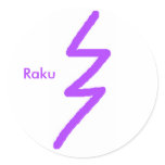 Raku Sticker