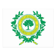 Raleigh, North Carolina Seal Post Card
