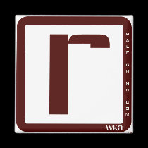 Raleighing Square Magnet