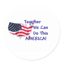 Rally America stickers