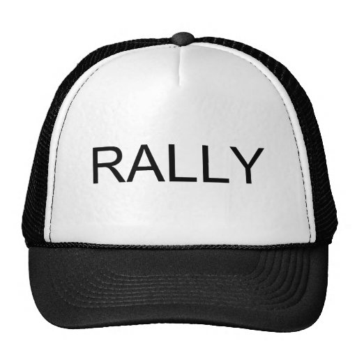Rally Cap Trucker Hat Zazzle
