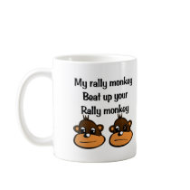 Rally Monkey 2 mugs