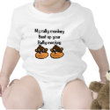 Rally Monkey 2 t-shirts