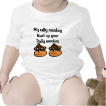 Rally Monkey 2 t-shirts