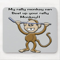 Rally Monkey Mousepad