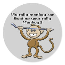 Rally Monkey Sticker