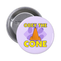 Rally-O Obey the Cone buttons