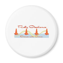 Rally Obedience, Dances with Cones magnets