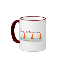 Rally Obedience, Dances with Cones mugs by DDGraphix Rally Obedience, Dances with Cones mugs