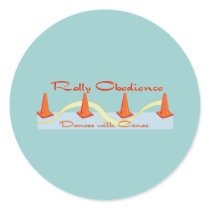 Rally Obedience, Dances with Cones stickers