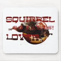 Rally Squirrel gifts mousepads