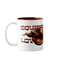 Rally Squirrel gifts mugs