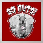 Rally Squirrel - St Louis, Missouri Print