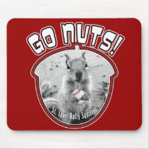 Rally Squirrel - St Louis unofficial mascot Mouse Pad