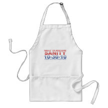 RALLY TO RESTORE SANITY APRONS