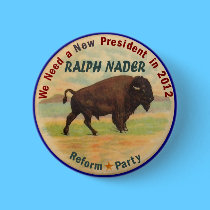 Ralph Nader 2012 buttons
