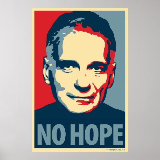 Ralph Nader - No Hope: OHP Poster
