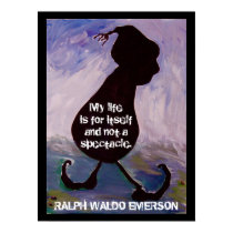 Ralph Waldo Emerson -  Quote - Poster posters