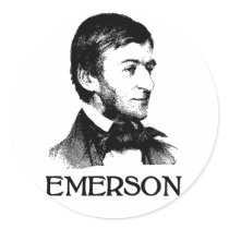Ralph Waldo Emerson stickers by words_plus_paper Ralph Waldo Emerson stickers