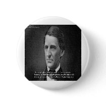 Ralph Waldo Emerson Success Wisdom Quote Gifts Button