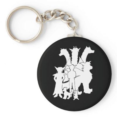 Ralynkei Keychain by StudiooftheSilverFox