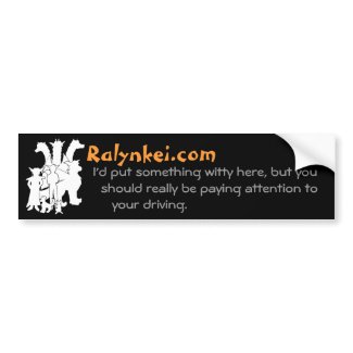 Bumper Sticker 2
