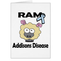 RAM Addisons Disease Greeting Card