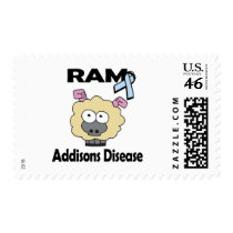 RAM Addisons Disease Postage Stamps