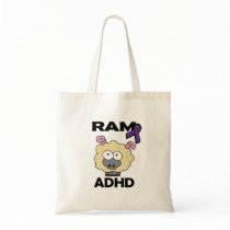 RAM ADHD TOTE BAG