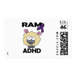 RAM ADHD POSTAGE STAMP