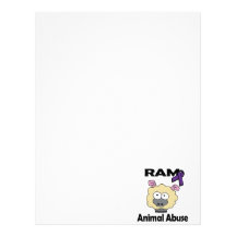 RAM Animal Abuse Letterhead Design