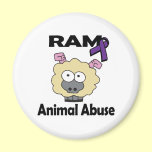 RAM Animal Abuse magnets