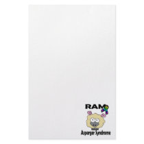 RAM Asperger Syndrome Stationery