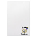 RAM Autism Stationery Paper