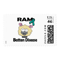 RAM Batten Disease Postage Stamp