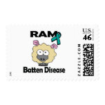 RAM Batten Disease Postage Stamp