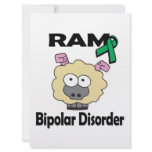 RAM Bipolar Disorder Custom Invitations