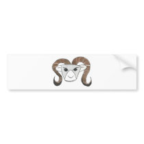 Ram Bumper Sticker