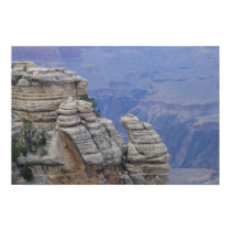 Ram Climbing Rock Face At Grand Canyon posters