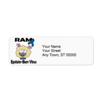 RAM Epstein-Barr Virus Return Address Labels