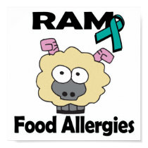 RAM Food Allergies posters
