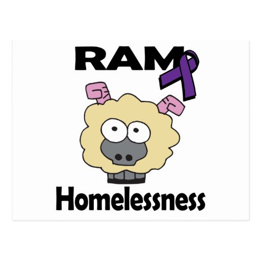 RAM Homelessness Postcards