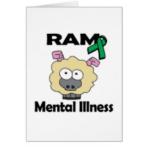 RAM Mental Illness (green) cards by animals4acause RAM Mental Illness (green) cards