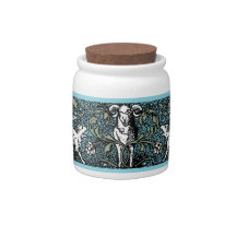 Ram Scroll Candy Dishes