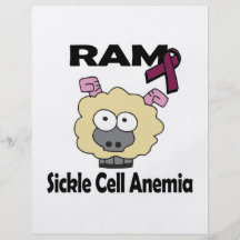 RAM Sickle Cell Anemia Personalized Flyer