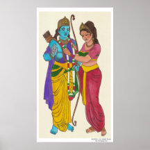 Ram & Sita Poster