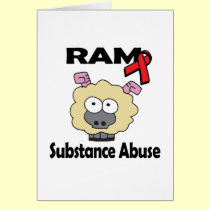 RAM Substance Abuse cards by animals4acause RAM Substance Abuse cards
